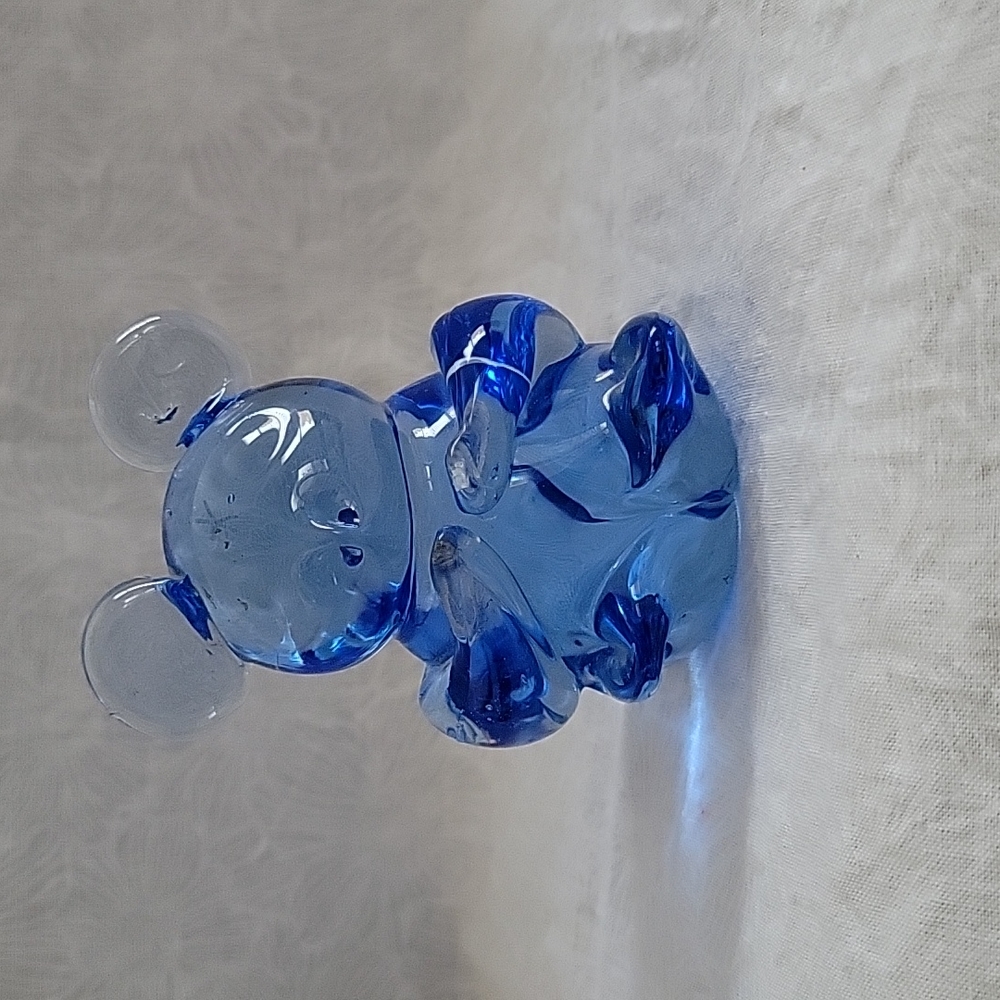 Blue Art Glass Koala